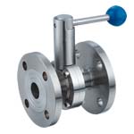 Flanged butterfly valve