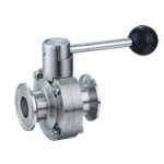 Cassette butterfly valve