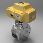 Electric tropical ball valve