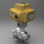 Electric health ball valve