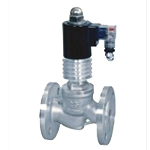 Stainless steel high temperature medium pressure solenoid valve ZCG