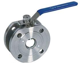 Wafer ball valve